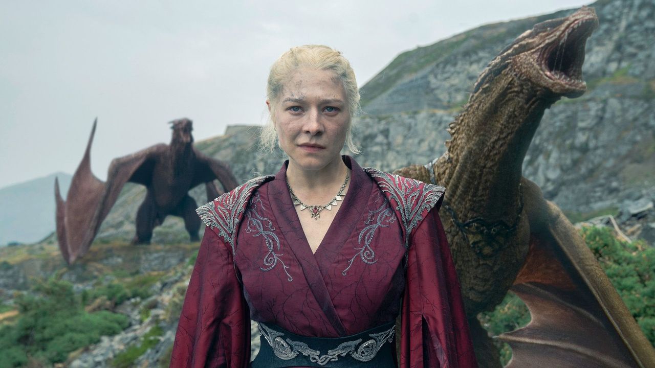 House of the Dragon — Rhaenyra with her dragons